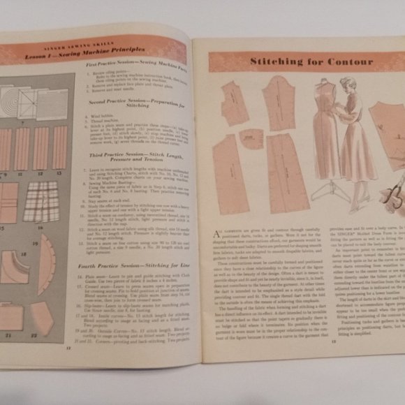 Two vintage sewing instruction booklets - 1950's - Picture 10 of 11